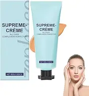 Creme All-Over Complexion Perfector,80g Cream Hydrating Full Coverage Concealer,Long-Lasting CC Foundation,Waterproof Transfer-Resistant Skin Tint,Cream body perfector (Neutral)