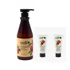 Codi Pomegranate Hand & Body Lotion Big & 2 Small Set, 750ml/25oz + 3.3oz/100ml
