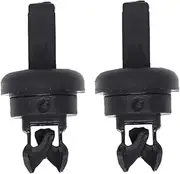 GUERBEIS Parcel Shelf Clips Fit for SEAT, Ibiza 99 7705099001 79916JD00A Car Rear Trunk Boot Accessories String Cord Hanger Bracket Pegs Pins Luggage Shelf Clips(2Pc A)