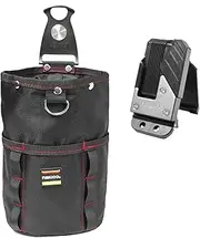 Tool Pouch with Belt Clip Waist Tool Bag Utility Pouch Waterproof Scratch Resistant Toolbag with Multi Pockets for Technician