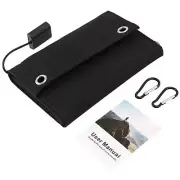 12W Foldable USB Solar Panel Portable Folding Solar Panel Outdoor Mobile 9659
