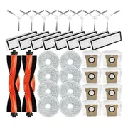For Omni 2 C102CN, B101CN, B116CN, X10+ Spare Parts Accessories Main Side Brush Hepa Filter Mop Dust Bags