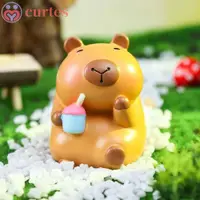 在飛比找蝦皮購物優惠-CURTES1Capybara可動人偶玩具,動物Capiba