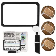 Handheld Magnifier for The Elderly Reading Magnifying Glass Work
