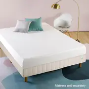 Zinus Bed Base Frame Grey Double Size