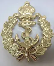 German Prussian Navy SMS Kaiserliche War Veteran Service Battle Medal Ship Pin V