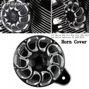 Motorcycle CNC Horn Speaker Cover Assembly For Harley Touring Big Twin 1991-17