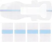 Waterproof Swimming Pads - 4X Soft Discreet Patch - Silicone Protective Pads Water Sports Hygienic Liners Extended For Women Daily Use Swimsuits Spa