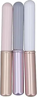 Lip Smudge Brush Round Head Soft Bristle Lip Blending Brush Lid Lipstick Portable Compact Precise Controlled Application Long Lasting Easy Clean Makeup