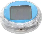 Motorcycle Instrument Clock Clocks Stick on Digital Clock Motorcycle Clock Stick on Automotive Mini Digital Clock Small Digital Wall Clock Portable Stick on Clock Plastic Sky-Blue