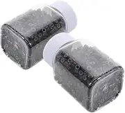 WOONEKY 2000pcs Silicone Hair Extension Beads Micro Links Rings for Easy Installation Comfortable Fit Natural Appearance Invisible Hoops for Men Women Hair Extensions