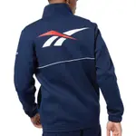 REEBOK VECTOR TRACK JACKET 運動外套 夾克 復古 外套 休閒外套 深藍色 FP8809