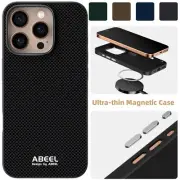 For iPhone 17 16 Pro Max 17 Air 16E 15 14 13 Slim Magnetic Phone Back Phone Case