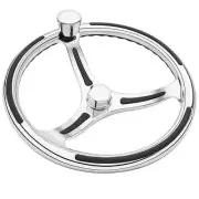 Schmitt Marine Primus Model 740 - 13.5" Wheel w/Knob 3/4" Tapered Shaft
