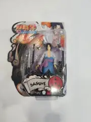 RARE Naruto Shippuden Sasuke Action Figure Toynami Omakase
