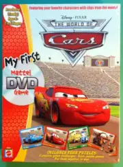 2008 THE WORLD OF CARS New Sealed Disney Pixar Mattel DVD Game with Puzzles