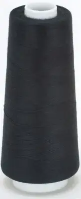 Coats 6110-568 Surelock Overlock Thread 3,000yd-Black (3Pk)