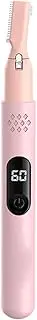 Eyebrow Trimmer for Women - Portable Underarm Trimmer | Painless Bikini Razor, Womens Pubic Hair Shaver Groomer for Leg Face Underarm