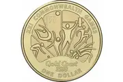 $1 2018 Commonwealth Games Gold Coast uncirculated from folder AUS ONE DOLLAR Coin