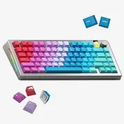 Glorious Gaming Daydream GPBT Gradient Keycaps Set of 135 PBT Keys, MX Compatible, ANSI/ISO Layout, for Mechanical Keyboards in 60%, 65%, 75%, TKL and 100%, US QWERTY