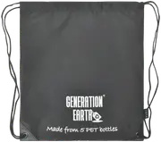 Generation Earth Recycled Drawstring Bag (Black)