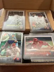 2015 TOPPS CHROME BASEBALL Refractor Set 1-200 BRYANT BAEZ Rookie Trout Jeter