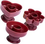 NAMOARLY 3Pcs Donut Mold Baking Moulds for Pastry Cookies Cakes for Afternoon Tea Family Gatherings Celebrations Easy to Use Strong Practical Doughnut Casting Tools