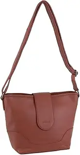 [Milleni] Leather Ladies Crossbody Bag in Rose