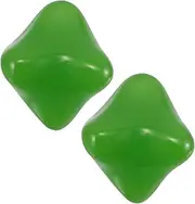 SAFIGLE Set of 2 Hexagonal Resin Massage Balls for Palm Finger Strength Back Foot Relief