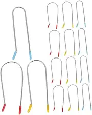 Mikinona 48pcs Curler Replacement Clips: Hot Roller Curler Clips Replacement For Hair Section Styling Tools Assorted Color