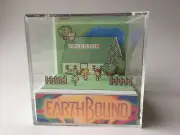 Earthbound Ness and Paula saying Goodbye SNES Shadow Box Diorama Cube