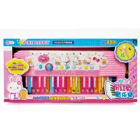 在飛比找蝦皮購物優惠-粉紅兔 麥克風 音樂電子琴 (附電/測試) 音樂琴 音效/音