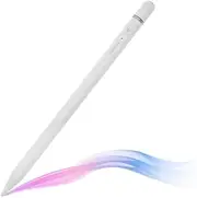 T3-Stylus Smart Pen with Palm Rejection, Fast Charge Active Pencil Compatible with 2018-2023 Apple iPad Pro11&12.9 inch, iPad Air 4, IPad Mini 6 White