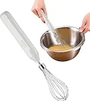 Electric Egg Beater, Handheld Electric Mixer, Handheld USB Charging 3 Speed Egg Beater, Built-in 800mAh Large Capacity Battery, Automatic Egg Stirrer for Chocolate