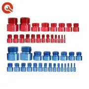 44-piece inch and metric set Nut and Bolt thread checker Marker Thread meter