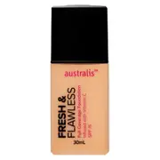 Australis Fresh & Flawless Full Coverage Foundation - Cashmere