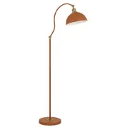 Brevik Orange Floor Lamps Modern Brass Metal Lights Telbix Lighting