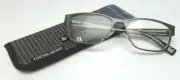 Foster Grant BRYCE GUN Men's Reading Glasses Readers NEW See Description