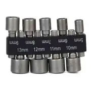 9pcs 5-13mm Hexagon Nut Driver Drill Bit Wrench Set for Electric Screwdriver