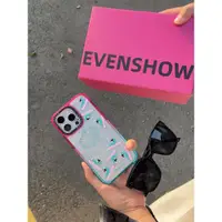 在飛比找ETMall東森購物網優惠-EVENSHOW原創劈叉女孩貼紙手機殼適用于iPhone14