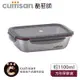Cuitisan酷藝師 不鏽鋼保鮮盒花神系列-方形 7 號 (約1100ml) 可微波 可烤箱 可電 (10折)