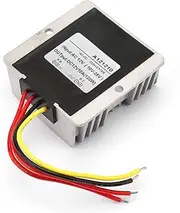 AC12V to DC12V Large Aluminum Power Supply Module Adapter for Car Audio LED Display Photovoltaic Panel (10A)