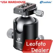 Leofoto HB-70 70mm Heavy Duty Ball Head Tripod Head with QR Plate & Case s