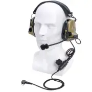 U94 PTT Tactical Headset Noise Reduction Shooting Headphone for Motorola GP2000