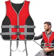Swim Vest for Adults - Swim Jacket with Lifeguard Whistle for Men | Lightweight Adult Swim Vest | Adult Swim Jacket, Floating Vest for Women | Life Vest with Lifeguard Whistle for Women | Adult Swim