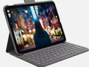 Logitech - Slim Folio Keyboard Case for Apple iPad