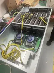 4U 6GPU ALEO Blockchain Mining Dedicated Server 6x RTX4070 12G GPU graphics card
