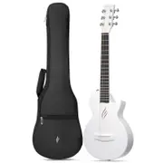 Enya Nova Go Mini Carbon Fibre Acoustic Guitar - White