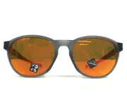 Oakley Sunglasses REEDMACE OO9126-0454 Matte Gray Smoke Frames Prizm Ruby Lenses