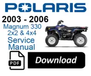 2003 - 2006 Polaris Magnum 330 2x4 & 4x4 Service Repair Manual
